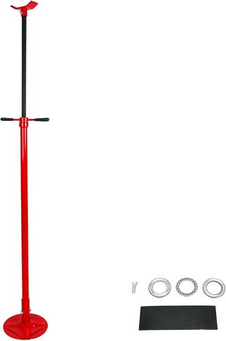 ‎EASYBERG حامل دعم للرافعة السفلية، سعة 3/4 طن، قاعدة بقطر 12 بوصة، سرج محيطي، مقبض دوار مثبت على المحمل، برغي ACME ملولب ذاتي القفل، يدعم مكونات السيارة in Kuwait