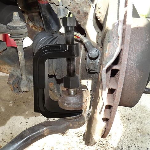 فاصل مفصل كروي، أداة سحب وصلة كروية عالمية تمتد حتى 2 3/8 بوصة، أداة إزالة وصلة كروية سفلية لسيارة Ford Lincoln Mercury Honda Toyota، أداة إزالة قضيب ربط لسيارة شاحنة SUV لإزالة مفاصل الكرة in Kuwait