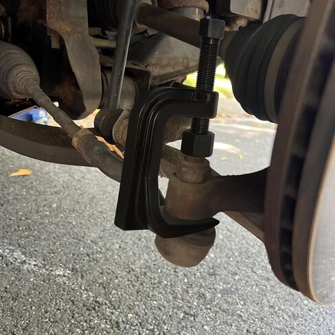 فاصل مفصل كروي، أداة سحب وصلة كروية عالمية تمتد حتى 2 3/8 بوصة، أداة إزالة وصلة كروية سفلية لسيارة Ford Lincoln Mercury Honda Toyota، أداة إزالة قضيب ربط لسيارة شاحنة SUV لإزالة مفاصل الكرة in Kuwait