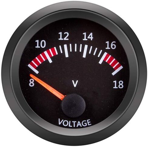 2" 52mm Electronic Voltmeter Voltage Volt Gauge Meter for Car Vehicle Auto in Saudi Arabia