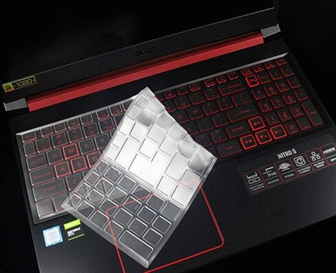 واقي شاشة لجهاز 15.6 بوصة Acer Nitro 5 & Acer Predator Helios 300 غطاء لوحة مفاتيح مضاد للضوء الأزرق لجهاز Nitro 5 AN515-58/57/56/55/54/45/43/44 AN715-51/52 & Predator Helios 300 PH315- 54/53/52 in Kuwait