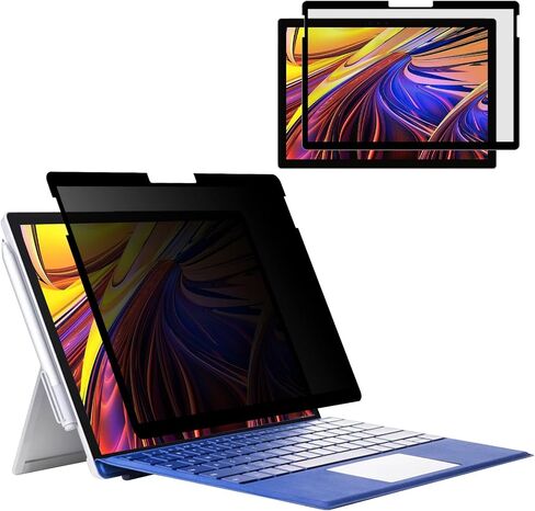 Surface laptop privacy screen protector 1/2/3/4 th Gen 13.5 inch,Removable surface laptop 4 privacy screen (for Microsoft Surface 1/2/3/4 laptop screen filter),-/Anti Blue Light/Anti-Glare in Saudi Arabia