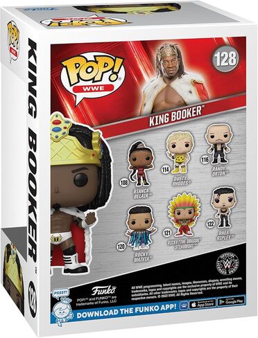 Funko! Pop WWE: King Booker in Saudi Arabia