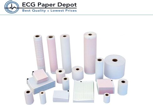 فيلم/وسائط الموجات فوق الصوتية UPP-110HG ورق عالي اللمعان متوافق مع سوني من ECG Paper Depot، 10 بكرات in Saudi Arabia