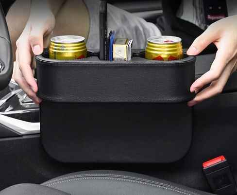 موسع حامل أكواب إضافي للسيارة، منظم حشو فجوة المقعد، ديكور إكسسوارات داخلية للرجال والنساء، إدخال جانبي تلقائي، تنظيم وتخزين وحدة التحكم المركزية متعددة الوظائف، توقف بين السقوط in Saudi Arabia