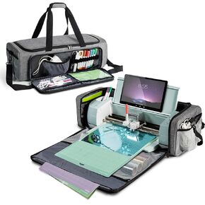 IMAGINING Carrying Case Bag Compatible with Cricut Maker, Maker 3, Explore Air 2, Explore 3, Large Opening Storage for Cricut Accessories and Suppliers