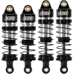 INJORA Aluminum Oil Shocks for 1/24 Buggy Losi Micro-B (Front & Rear)