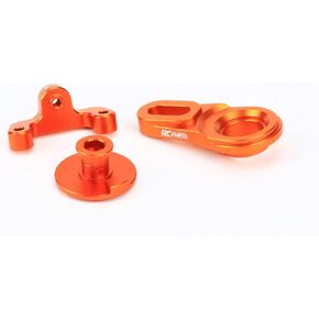 RCAWD Aluminum Servo Saver Assembly for Promoto-MX LOS261011 Upgrade Parts(Orange)