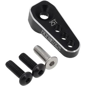 MEUS RACING TRX4M Servo Arm 25T Servo Horn for High Torque Micro Servo TRX4M 1/18 RC Crawler Upgrades Parts, 2pcs, Not for Stock Servo