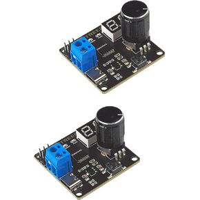 2pcs Digital RC Servo Tester with Over-Current Protection 3 Control Modes 2 Display Modes DC5V-8V for RC Car Airplane Robots Mechanical Claws Tester Tool Essential Servo Motor Testing Tool