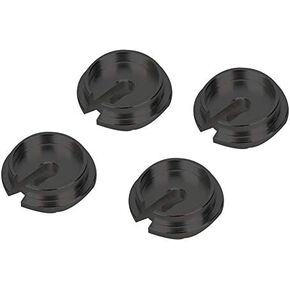 VGEBY 4PCS Spring Retainers ، خفيفة الوزن من الألومنيوم RC CAR Spring Retainers مع رؤوس المكبس RC ترقية CAR ملحق ملحق ل SLASH 2WD RC CAR 3768 (BL Black) 3768 Spring Retainers