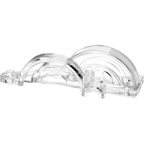 Transparent Spur Gear Covers,Clear Plastic Gearbox,Motor Gear Case,Main Gear Cover for Tamiya 1/10 RC Car TT02