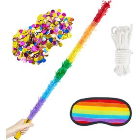 PCFING 30 Inch Piñata Stick Kit Very Sturdy Will Not Break, Suitable for Kids Adults Can Have Fun at Any Party