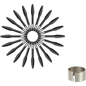 GAOMON 20 Pack Nibs for PD1161/PD1220/PD1320/ PD1561 /PD156 PRO/ PD2200/S620/S630/S830/M10KPRO/M106KPRO/M1220/M1230-for Digital Pen ArtPaint AP50 & AP32