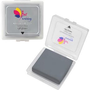 Kneaded Erasers for Artists,Erasers for Drawing Art, Large Size Grey Kneadable Eraser for Drawing Artists, Art Supplies, Art Gum Erasers for Charcoal Pencils, Sketching Supplies (1)
