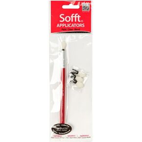 Sofft Artist Tools by GOLDEN, Applicator & Replaceable Heads, Pack of 1 Handle & 4 Applicator Heads, Professional Artist Pastels