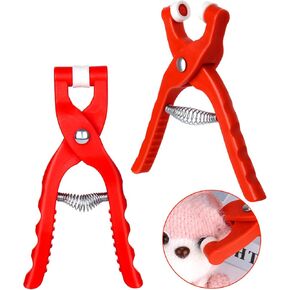 Juome 2Pcs Safety Eye Tool for Crocheting - Crochet Tools for Attaching Crochet Safety Eyes, Auxiliary Tool for 5-30mm Stuffed Animals Safety Eyes Making Supplies