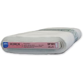 Pellon SF101 Shape-Flex® Cotton Woven Fusible Interfacing 20" x 10 yards Bolt White