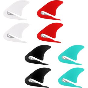 ZUFECY 8pc Sharp Blade Box Cutters, Safe Letter Opener Concealed Blade for Envelope Open, Package, Paper Cut, Safe Mail Opener,