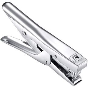 ONDY Plier Stapler Heavy Duty Office Stapler Hand Held 20-Sheet Stapler Papers Stapling Machine with 1000 Staples and Staple Remover Tool, Silver