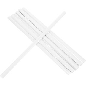 Nuobyty 10pcs مجلد مجلد Book Slide Band Bar Bar Book Clips Clips Rod Clips Leaf Leaf Sliding Barbing Clip Plastic Slide Book Clips Clips