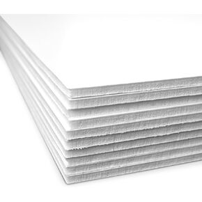 Flipside Products 20" x 30" White Foam Board, Arts and Crafts, 3/16" Thick, Presentations, Signboards, Backing Board, Display, Pack of 25