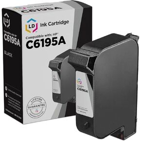 LD Products Remanufactured Ink Cartridge Replacement for HP C6195A (Fast-Dry Black) for use in HP AstroJet: 1000, 1000P, 2650P, 2800, 2800P, 300P, 3600P, 3800, 3800P, 500P & IB9000 | Bryce: 11k & 13K