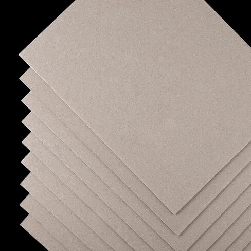 BBTO 20 PCS Book Board ، Binders لوحة Chipboard Designer Bookboard Chipboard Sheets Sheets اللوازم اللوازم لغطاء مواد ربط الكتب (8.5 × 11 بوصة ، 80 نقطة) in Kuwait