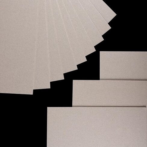 BBTO 20 PCS Book Board ، Binders لوحة Chipboard Designer Bookboard Chipboard Sheets Sheets اللوازم اللوازم لغطاء مواد ربط الكتب (8.5 × 11 بوصة ، 80 نقطة) in Kuwait