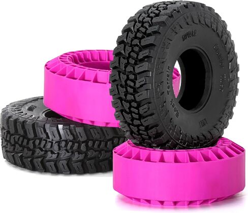 fujita 1.9" RC Crawler Tires & with Silicone Liner 120MM OD for 1/10 RC Crawler TRX4 Axial SCX10 II III Tamiya CC01 TRX6 AXI03007 90046 in Saudi Arabia