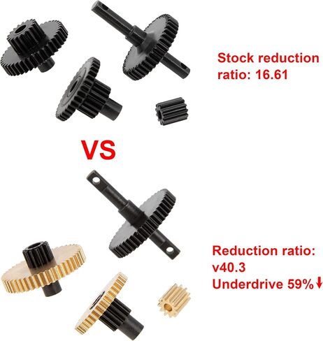 MEUS RACING TRX4M Transmission Gear for TRX4M Defender, Bronco, K10 High Trail, F150 in Saudi Arabia