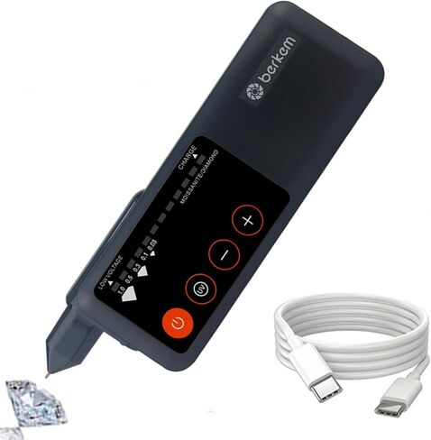Diamond Tester Pen Professional,High Accuracy Jewelry Diamond Tester Rechargeable，Electronic Diamond Gem Tester and Tester Pen-Professional Diamond Selector for Novice and Expert(Diamond Tester Pen) in Saudi Arabia