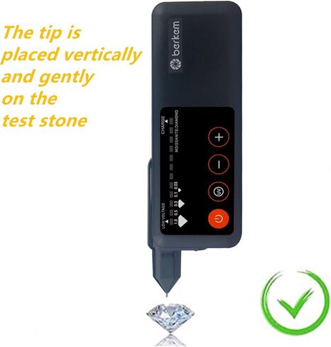 Diamond Tester Pen Professional,High Accuracy Jewelry Diamond Tester Rechargeable，Electronic Diamond Gem Tester and Tester Pen-Professional Diamond Selector for Novice and Expert(Diamond Tester Pen) in Saudi Arabia