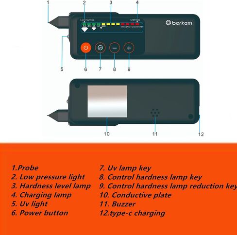 Diamond Tester Pen Professional,High Accuracy Jewelry Diamond Tester Rechargeable，Electronic Diamond Gem Tester and Tester Pen-Professional Diamond Selector for Novice and Expert(Diamond Tester Pen) in Saudi Arabia