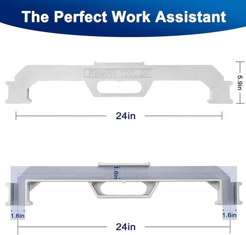 أدوات تأطير 24 بوصة ، أداة تأطير تخطيط مسمار ، 24 '' 'أداة تأطير مسمار الجدار الدقيق على المركز ، أداة فاصل تأطير ، أداة تباعد الإطار المصبوب بنسبة 100 ٪ in Kuwait