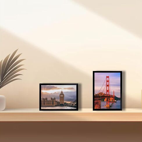 SESEAT 12x18 Picture Frame Black, Display Pictures 11x17 with Mat or 12x18 without Mat, Photo Frames Wall Gallery, 1 Pack in Kuwait