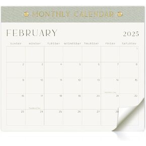 Beautiful 2025-2026 Magnetic Fridge Calendar - Runs From January 2025 Until July 2026 - The Perfect Monthly Refrigerator Calendar for Easy Organizing