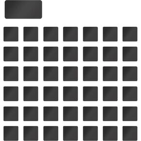 Mount Metal Plate with Adhesive for Magnetic Numbers of Calendar, Used for Mounting Calendar Magnets on Non-Metallic Surfaces Such as Acrylic Calendars, Glass Calendars, etc