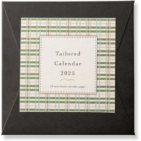 Karen Adams 2025 Tailored Desk Calendar Refill Supplement (January - December 2025)