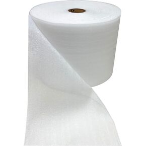 Uboxes Foam Wrap Roll 320' x 12 Wide 1/16 Thick Cushion - 12 Perforation, White, FOAM11622512