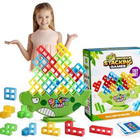 Stacking Balance Game - Fun & Educational, Suitable for Children and Adults Board Games | Develop Focus, Coordination & Parent-Child Bonding | Perfect for Ages 3+