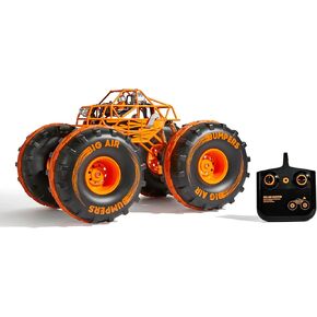 Sharper Image® 4x4 Giant Crusher Remote Control 4WD Truck, High-Speed Off-Road Monster Truck, All-Terrain Tires, LED Headlights, USB-C Rechargeable Battery, Oversized Shocks, 2.4 GHz Wireless Control