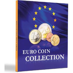 Leuchtturm 346511 PRESSO Euro Coin Collection Coin Album, for 26 Complete Euro Coin Sets
