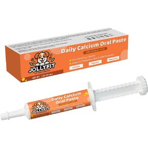 Oral Calcium for Whelping Dogs & Cats, Fast-Absorbing Calcium for Dogs, Supports Whelping Labor and Milk Production, Enhances Colostrum for Puppies, Daily Calcium Supplement for Pets - 1 oz