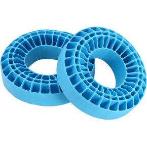 INJORA 2PCS Silica Gel Insert Foam Fit - 1.9" Wheel Tires 118-122mm Foam Fit for 1/10 RC Crawler(Green)