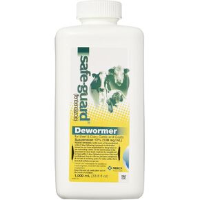 Safe-Guard Dewormer Suspension for Beef, Dairy Cattle and Goats, 1000ml