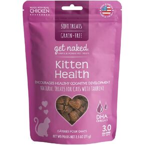 Get Naked 1 Pouch Kitten Health Soft Treats, 2.5 Oz