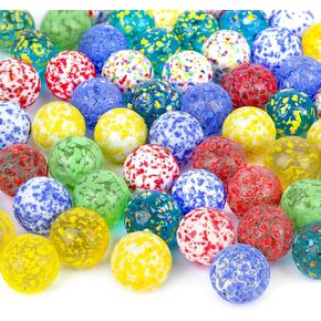 Lovestown 60pcs Marbles Bulk ، for Kids Marlbes Games ، 5/8inch