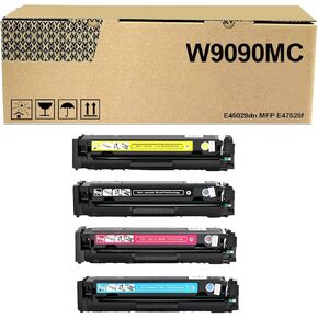 W9090MC W9090MC W9091MC W9093MC W9092MC Toner Cartridge Use for Managed E45028dn MFP E47528f Printers (4-Pack)
