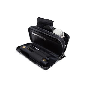 PU Leather Pouch, Small Organization Bag with 8 Small Accessories, Party Kit Portable, Tray Set, Travel Case, 9 Piece Aromatherapy Tools, Gift for Women or Men, Unisex